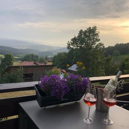 Apartment Panoramablick 2 Böbrach 外观 照片