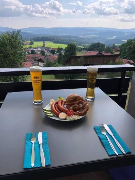 Apartment Panoramablick 2 Böbrach 外观 照片